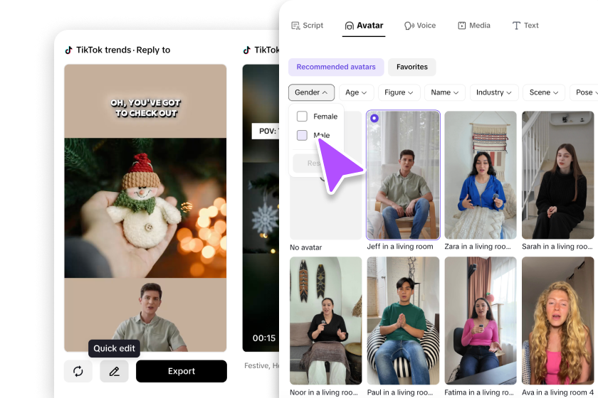 크리스마스 비디오를 완벽하게 편집하세요